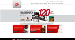 Desktop Screenshot of masseyferguson.com.ar